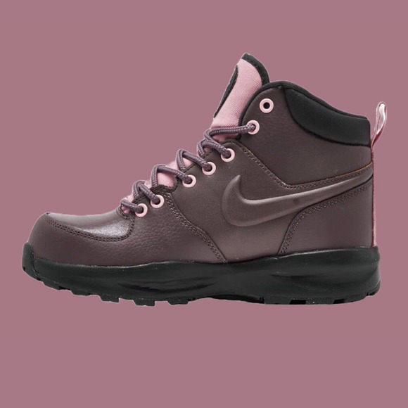 New Nike Manoa '17 Leather Girls' Grade School Size 6 Color Violet Ore - Picture 1 of 7